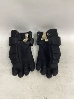 Used Warrior LAX GLOVES Lacrosse Gloves Junior Black SM