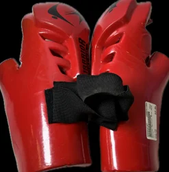 Used Warrior Martial Arts Hand Pads Red LG