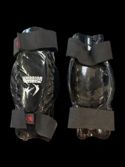 Used Warrior Martial Arts Shin Pads Black MD
