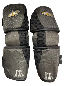 Used Warrior MPG Lacrosse Arm Pads/Guards Black MD