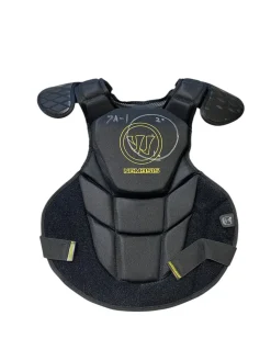 Used Warrior NEMESIS LAX Goalie Chest M Black SM