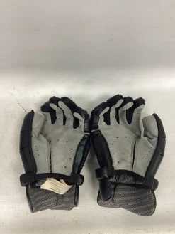 Used Warrior NEMESIS PRO LAX Goalie Gloves M Black LG
