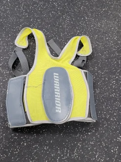 Used Warrior RBG Lacrosse Rib Pads Black Senior