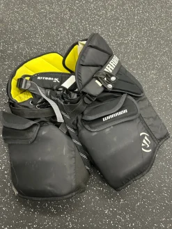 Used Warrior RITUAL X Junior Goalie Pant Black L/XL