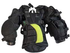 Used Warrior R/X4E Junior Chest Protector Size L/XL