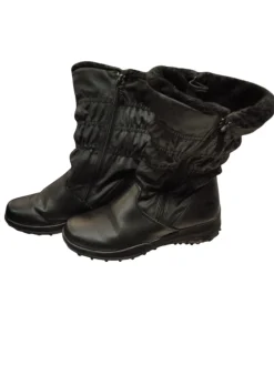 Used Waterproof Boots M Black Senior 7