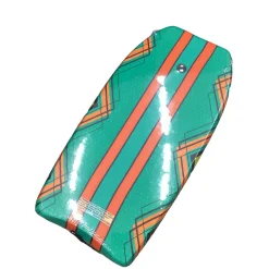 Used WAVE ACTION BOOGIE BOARD Body Board Green 37