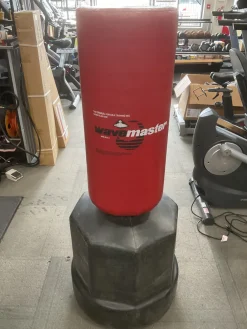 Used WAVEMASTER Boxing Bag Stand Red