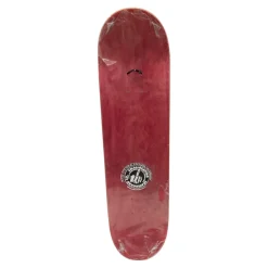 Used WAY HIGH PATROL Skateboard Deck Only Black 8 1/2