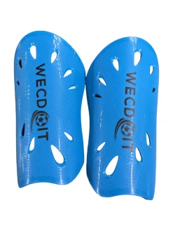 Used WECDOIT SOCCER SHIN GUARDS Soccer Shin Guards Adult Royal Blue MD