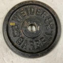 Used Weider Standard Plate Black 10 lb
