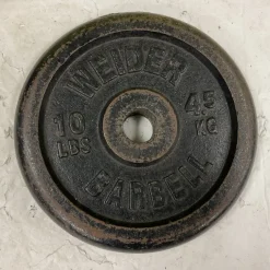 Used Weider Standard Plate Black 10 lb