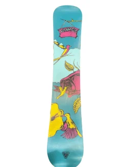 Used WHIMSY 154CM Mens Board/Bindings Carolina Blue 154 cm