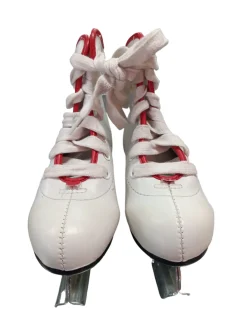 Used WHITE DOUBLE BLADE Double Runner Skate White Youth 11.0