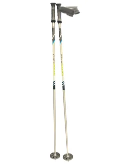 Used Whitewoods 50 INCH Mens DH Ski Pole Grey 125 cm / 50 in