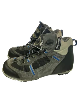 Used Whitewoods Mens NNN XC Ski Boots Black M 07-07.5 / W 08-08.5