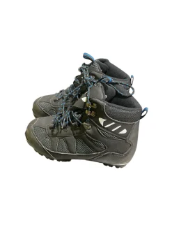 Used Whitewoods Mens NNN XC Ski Boots Black W 06.5-07 / JR 4.5-05