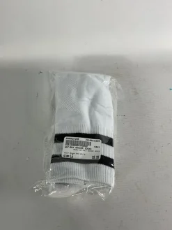 Used WHT/BLK SOCCER SOCKS Soccer Socks Black And White LG