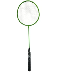 Used WILD SPORTS NAVY BADMINTON RACQUET Adult Badminton Racquet Lime Green Unknown