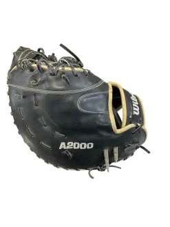 Used Wilson 1617 BB/SB First Base RH Throw Black 12 1/2