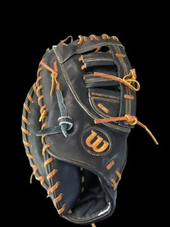 Used Wilson 1613 BB/SB First Base LH Throw Black 12 1/4"