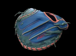 USED WILSON A2000 AUTISM SPEAKS DPCM BB/SB CATCHER'S RH THROW ROYAL BLUE 33
