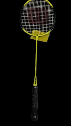 Used Wilson BADMINTON RACQUET Adult Badminton Racquet Yellow Unknown