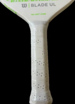 Used Wilson BLADE UL GRUUV V2 Adult Squash Racquet White 4 1/4