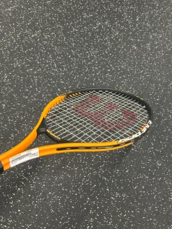 Used Wilson ENERGY Adult Tennis Racquet Black 4 1/4"
