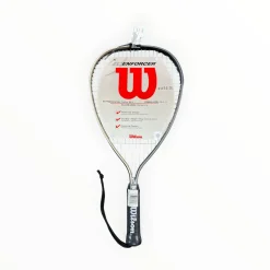 Used Wilson ENFORCER Adult Squash Racquet Black Unknown