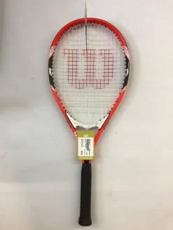 Used Wilson FEDERER Adult Tennis Racquet Red 4 3/8"