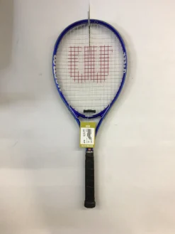 Used Wilson FEDERER Adult Tennis Racquet Royal Blue 4 3/8"