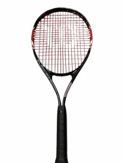 Used Wilson FUSION XL Adult Tennis Racquet Black 4 3/8