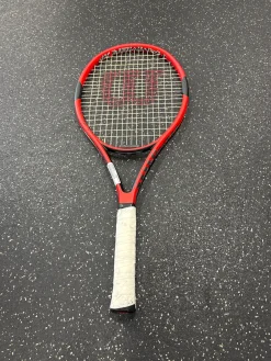 Used Wilson HAMMER XP Adult Tennis Racquet Red 4 3/8
