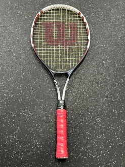 Used Wilson IMPACT Adult Tennis Racquet Grey 4 3/8