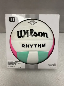 Used Wilson Indoor VB White And Pink