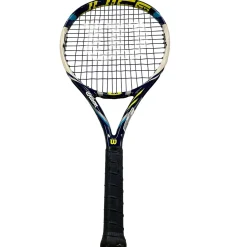 Used Wilson JUICE 26 Junior Tennis Racquet Navy Blue 26