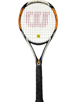 Used Wilson K FACTOR Adult Tennis Racquet Black 4 1/4