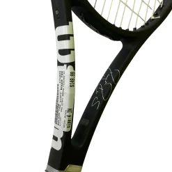 Used Wilson PRO STAFF ROGER FEDERER 97 Adult Tennis Racquet Black 4