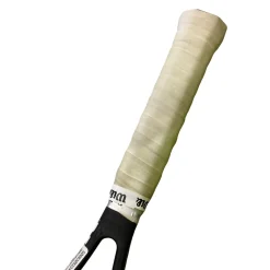 Used Wilson PRO STAFF ROGER FEDERER 97 Adult Tennis Racquet Black 4