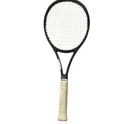 Used Wilson PRO STAFF ROGER FEDERER 97 Adult Tennis Racquet Black 4
