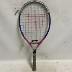 Used Wilson SERENA 25 Junior Tennis Racquet Purple 25"