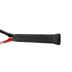 Used Wilson SIX.ONE COMP Adult Tennis Racquet Red 4 1/4"