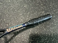 Used Wilson SLEDGE HAMMER Adult Squash Racquet Black Unknown