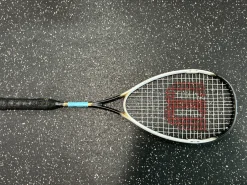 Used Wilson STING Adult Squash Racquet Black Unknown
