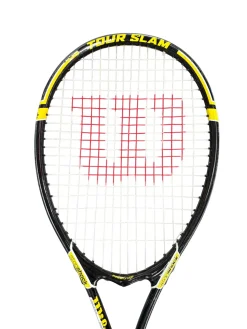 Used Wilson STOP SHOCK Adult Tennis Racquet Black 4 5/8"