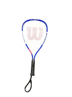 Used Wilson TITANIUM Adult Racquetball Racquet Royal Blue Junior