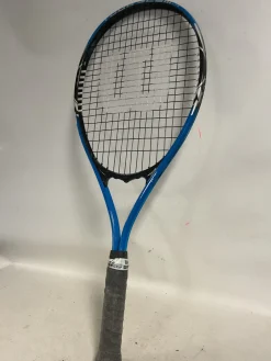 Used Wilson TOUR SLAM Adult Tennis Racquet Royal Blue 4 3/8"