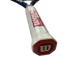Used Wilson TOUR SLAM LITE Adult Tennis Racquet Navy Blue 4 3/8"