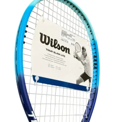 Used Wilson TOUR SLAM LITE Adult Tennis Racquet Navy Blue 4 3/8
